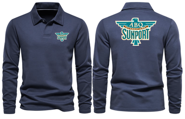 ABQ SUNPORT LONG SLEEVE POLO